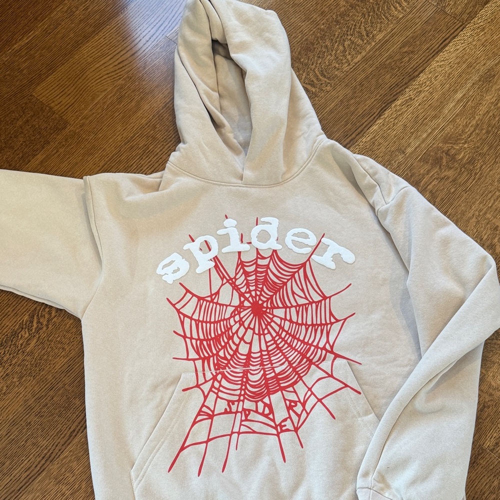 NWOT MENS SPIDER HOODIE WORLDWIDE SIZE LARGE